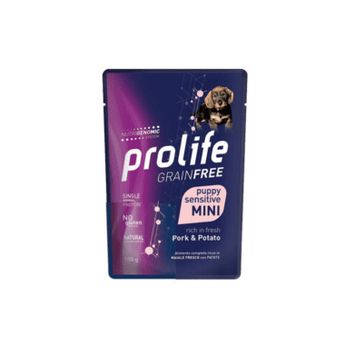 PROLIFE WET GRAINFREE PUPPY MAIALE DOG 10X100G
