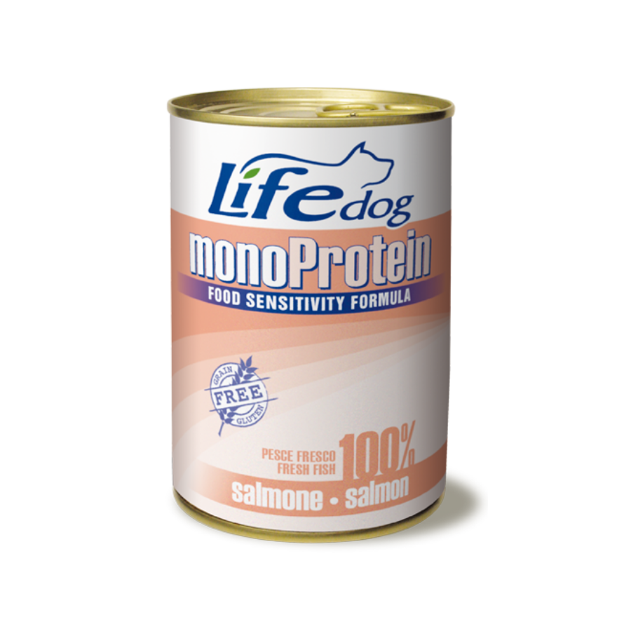LIFE NATURAL DOG 400G - SALMONE