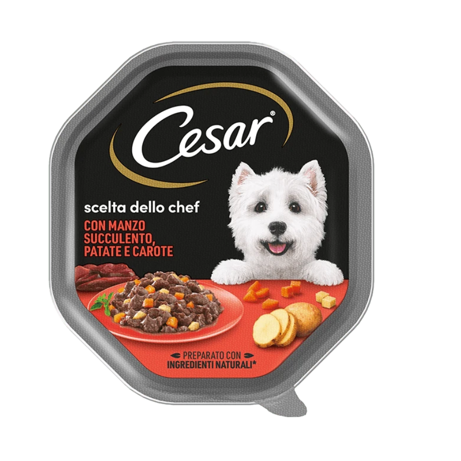 CESAR SCELTA DELLO CHEF 150GR - MANZO, PATATE & CAROTE