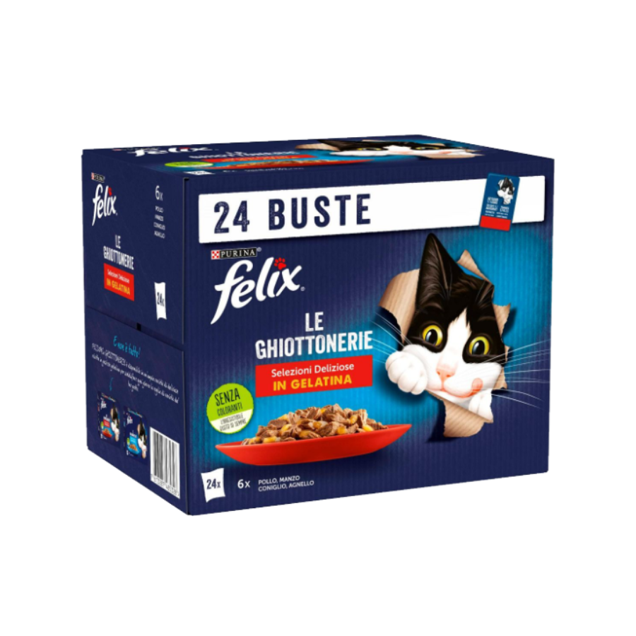 PURINA FELIX GHIOTTONERIE SELEZIONI DELIZIOSE - 24 x 85G