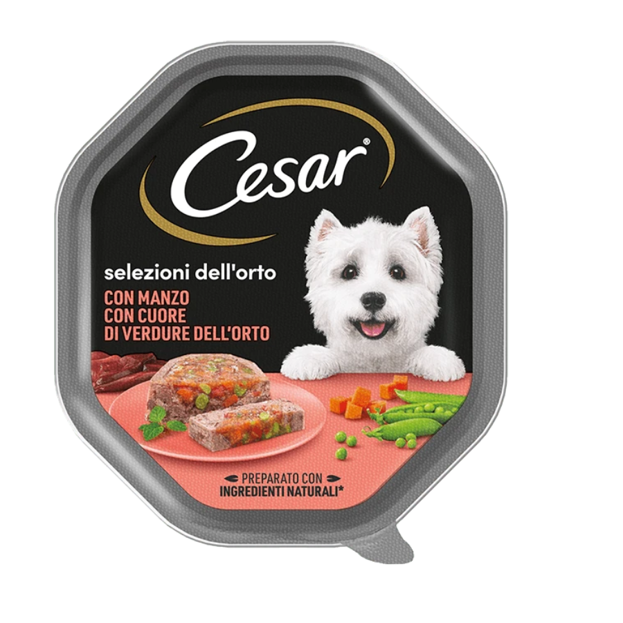CESAR SELEZIONI DELL'ORTO 150GR - MANZO & CUORE DI VERDURE