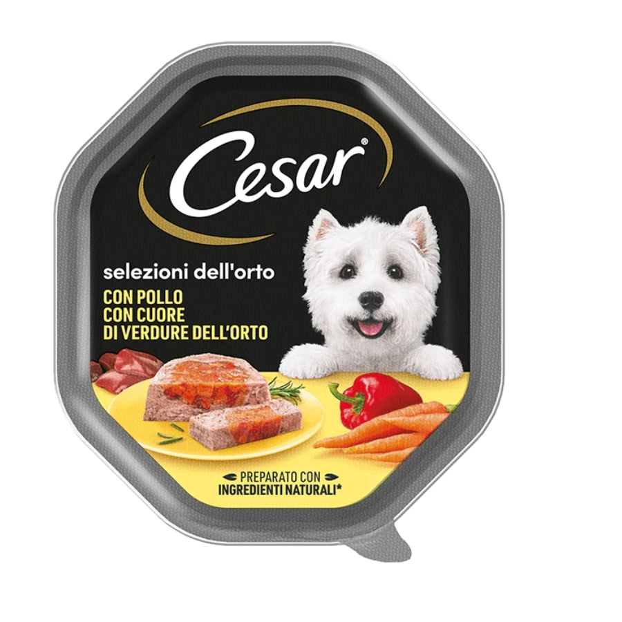 CESAR SELEZIONI DELL'ORTO 150GR - POLLO & CUORE DI VERDURE