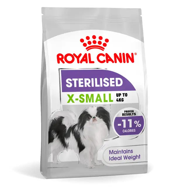Royal Canin X-Small Sterilised crocchette secche per cani sterilizzati taglia mini 1.5kg