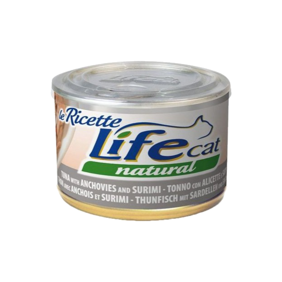 Life Natural Cat 150g Tonno Alicette Surimi