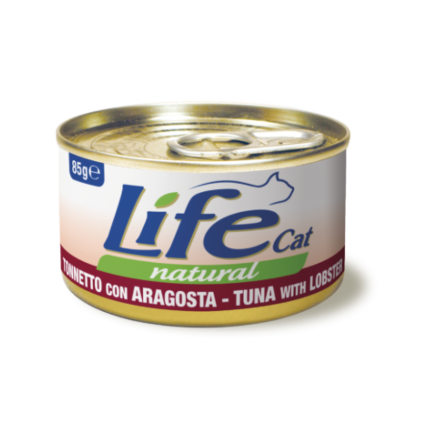 LIFE NATURAL CAT 85G - TONNO & ARAGOSTA