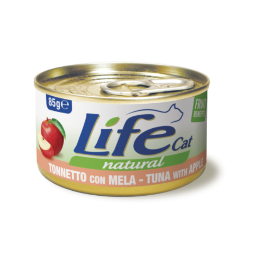 LIFE NATURAL CAT 85G - TONNO & MELA