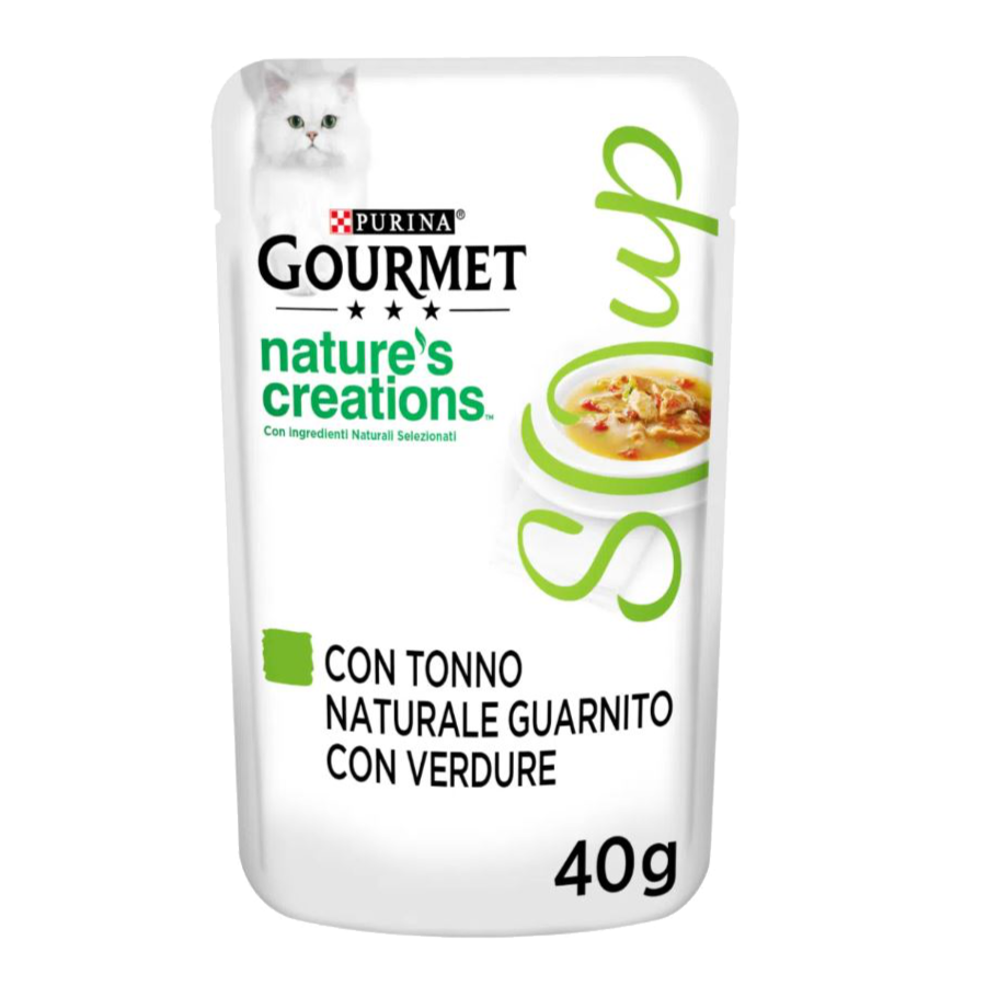 Purina Gourmet Nature's Creations Soup Tonno e Verdure 40g
