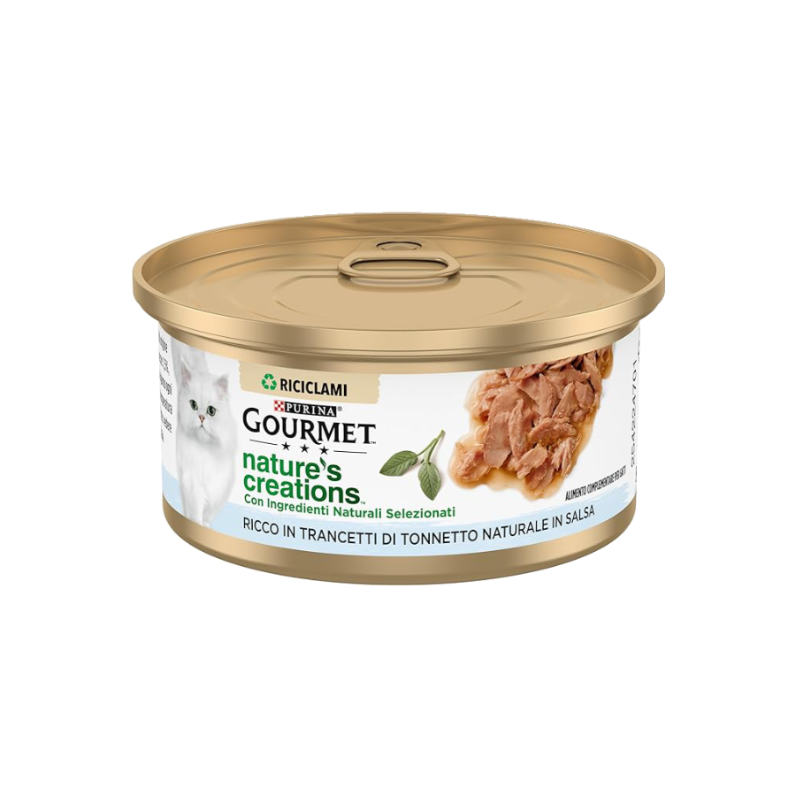 Purina Gourmet Nature's Creations Trancetti Tonno Salsa 70g lattina