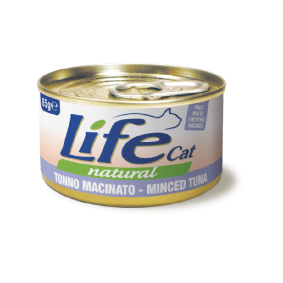 LIFE NATURAL CAT 85G - TONNO MACINATO