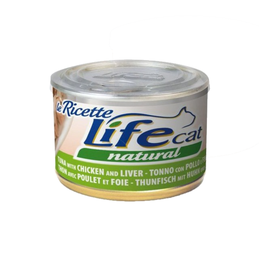 Life Natural Cat Tonno Pollo Fegatini 150g