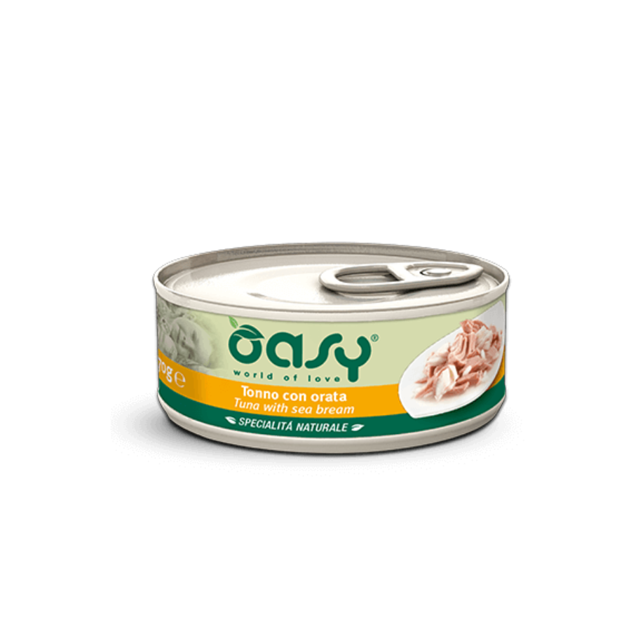 OASY SPECIALITA' NATURALE 70G - TONNO & ORATA