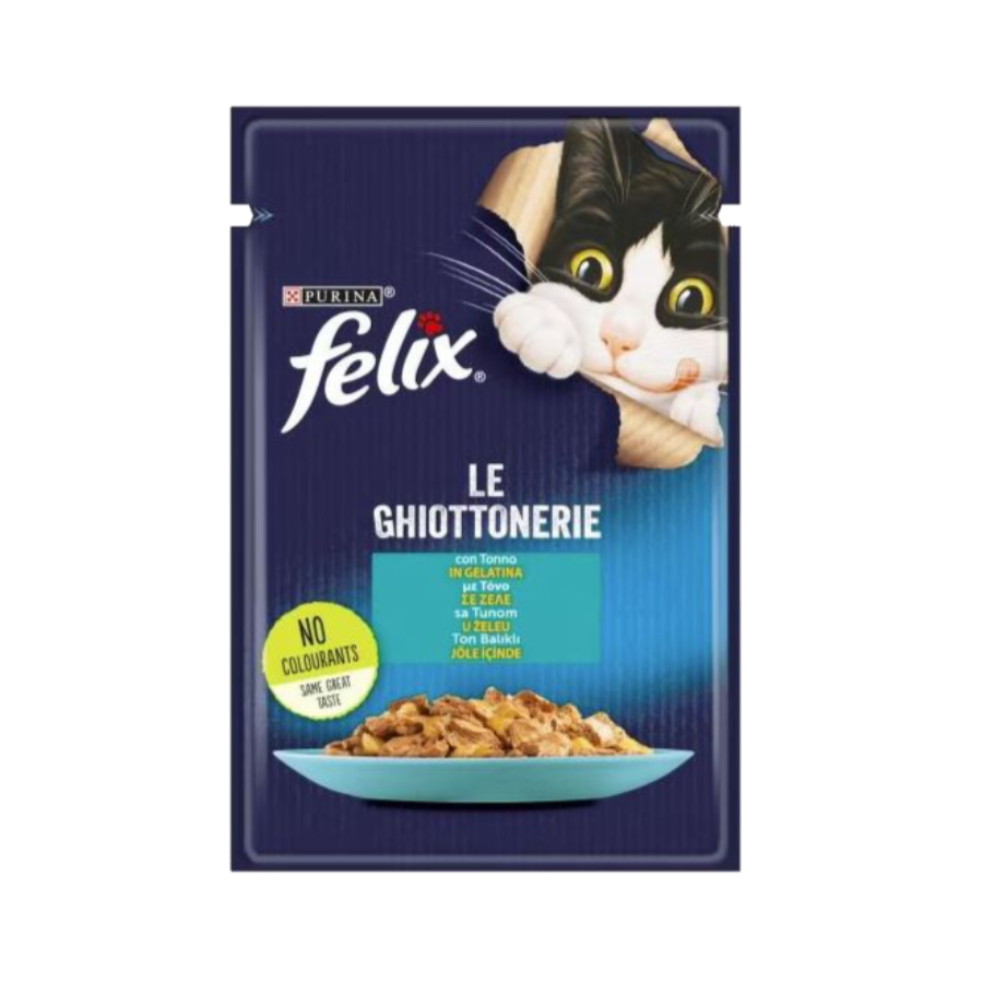 PURINA FELIX LE GHIOTTONERIE 85G - TONNO