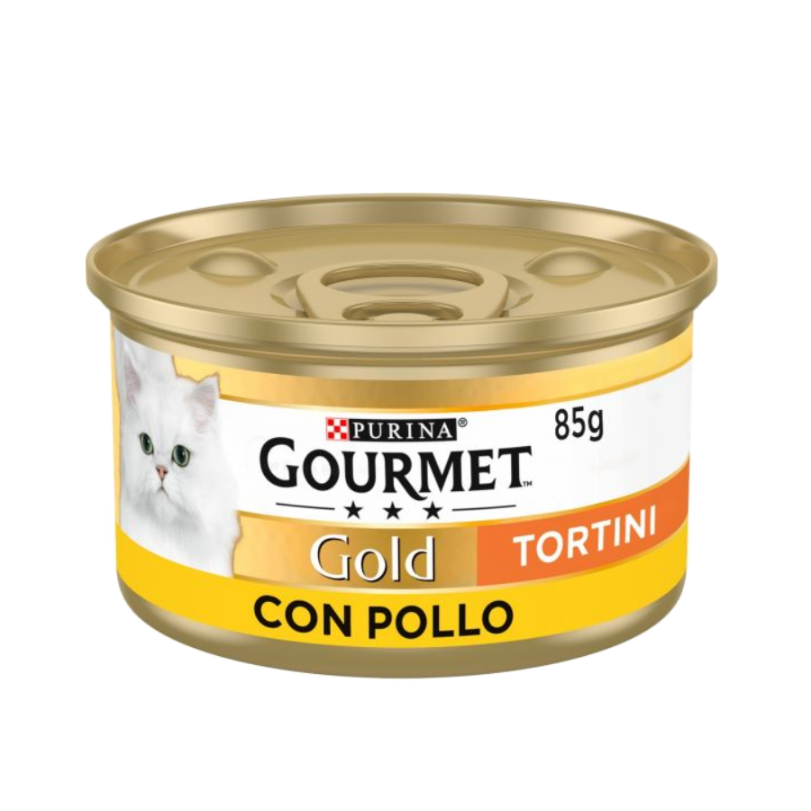 PURINA GOURMET GOLD TORTINI 85G - POLLO