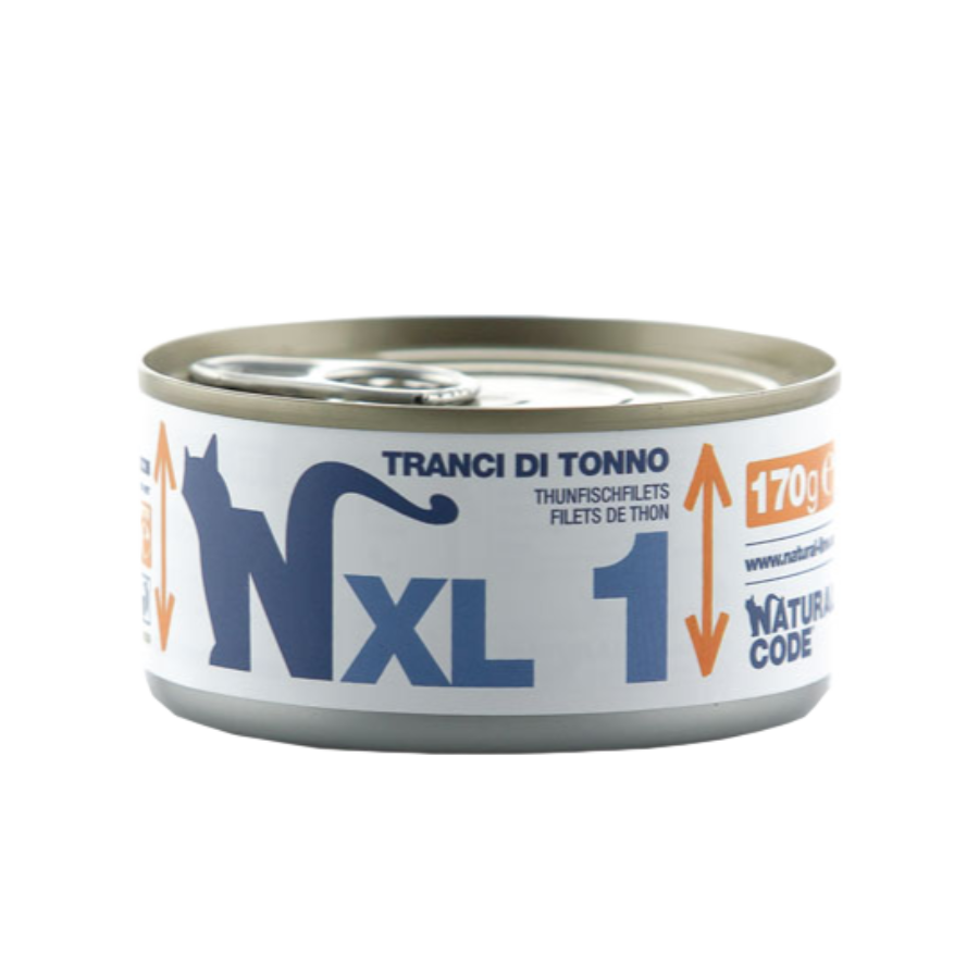 NATURAL CODE XL 170G - XL1 TRANCI DI TONNO