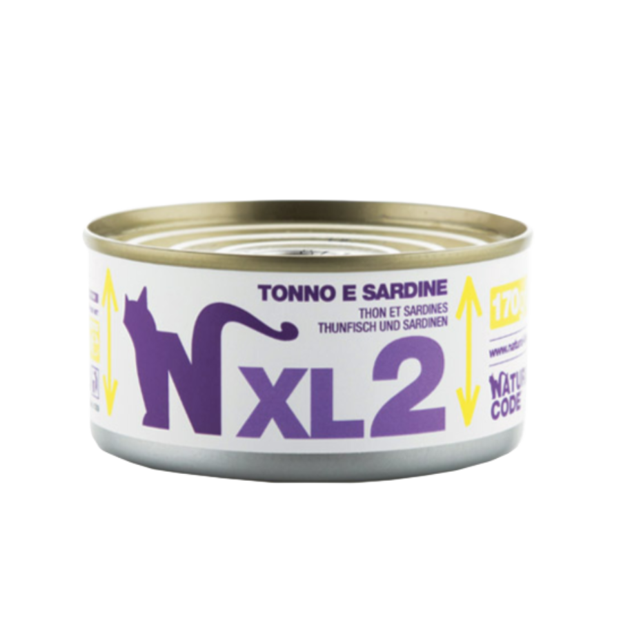 NATURAL CODE XL 170G - XL2 TONNO & SARDINE