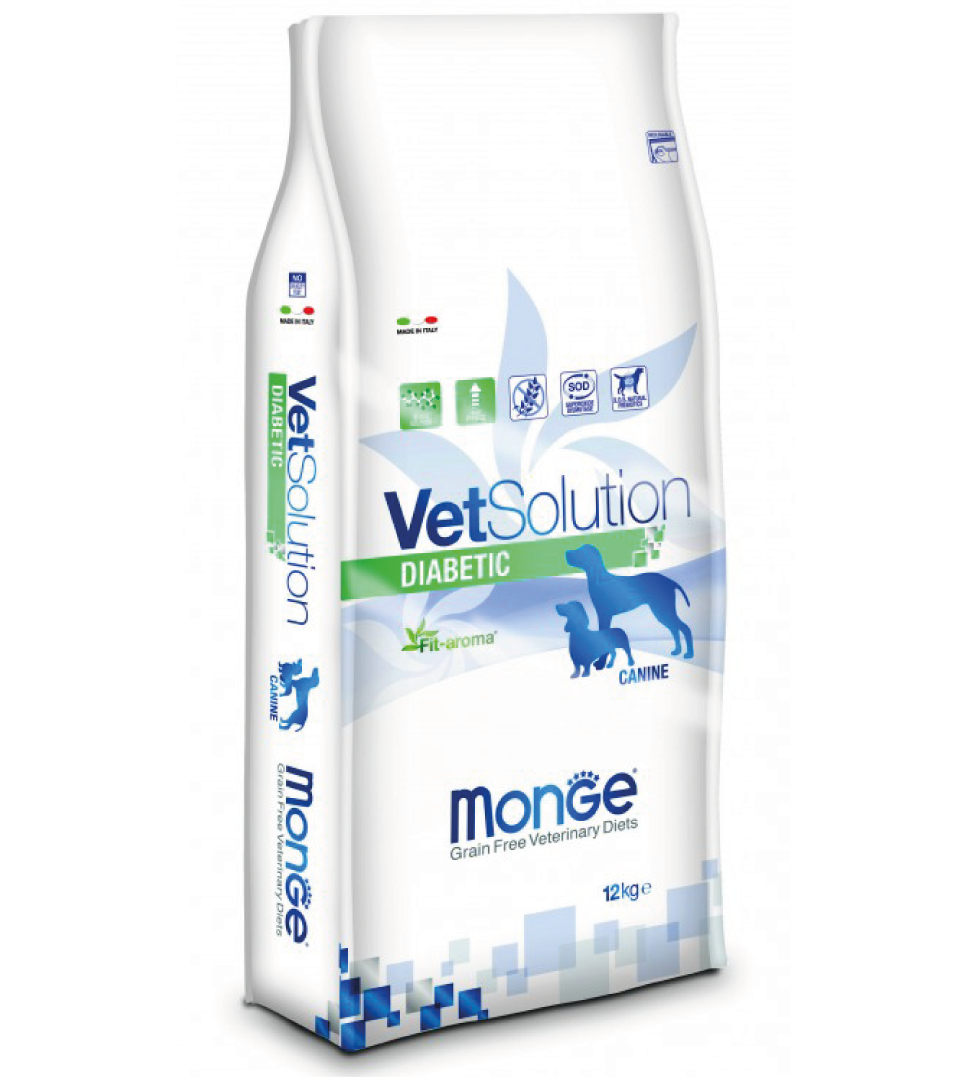 MONGE VETSOLUTION DIABETIC 12KG