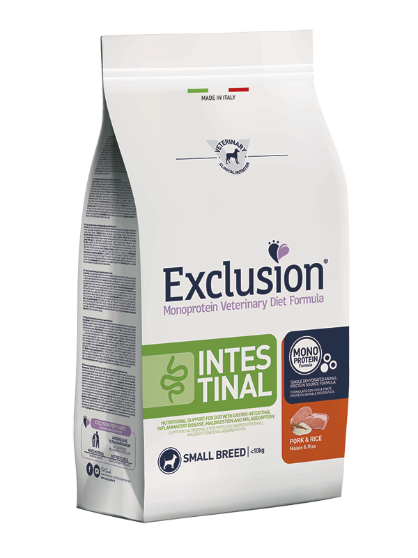 EXCLUSION INTESTINAL SMALL MAIALE & RISO - 7KG