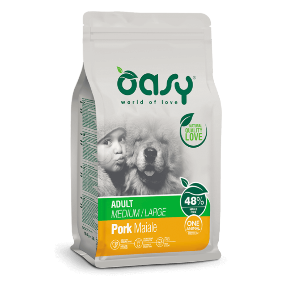 OASY ONE ANIMAL PROTEIN MAIALE 12KG