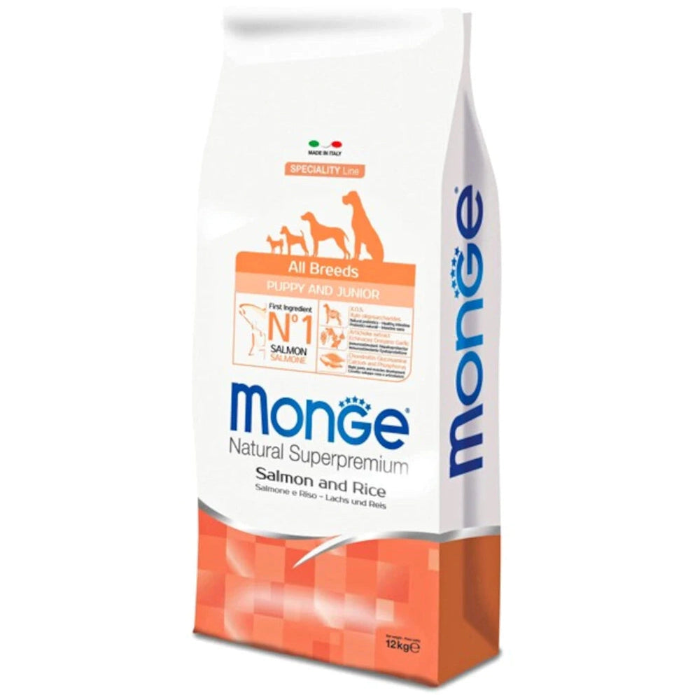 Monge Superpremium Puppy Salmone Riso 12kg