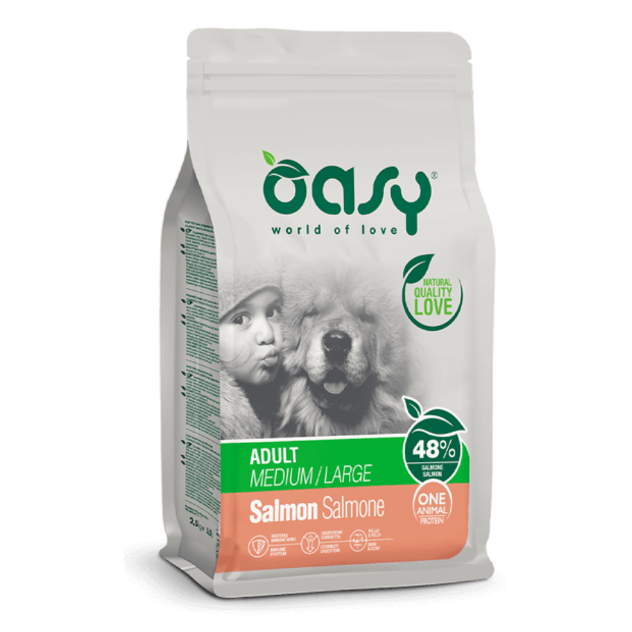 OASY ONE ANIMAL PROTEIN SALMONE 12KG