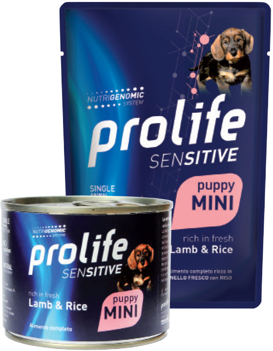 PROLIFE WET SENSITIVE PUPPY AGNELLO DOG 6X200G