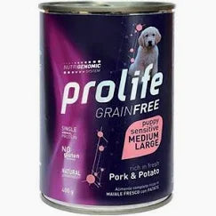 PROLIFE WET SENSITIVE PUPPY AGNELLO DOG 6X400G